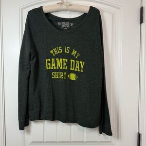 Women's Dark Gray Game Day Sweatshirt
